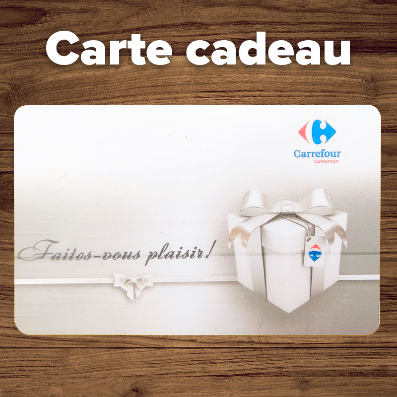 Carte cadeau Carrefour