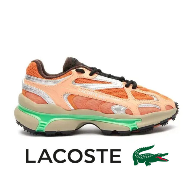 Bon-Plan-LACOSTE—L003-2K24-ORANGE-GREEN