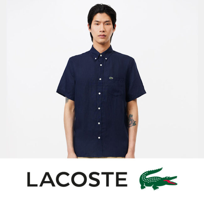 Bon-Plan-LACOSTE—LIN—CHEMISETTE-